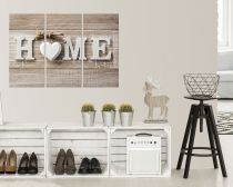 Wand Deko HOME