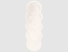 Kunstfellteppich Mia Creme