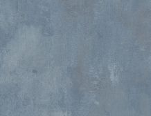 Papiertapete Uni Beton Blau