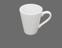 Kaffeebecher weiß
