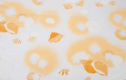 Duschvorhang Sealife beige