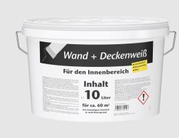Wand und Deckenweiß 10L