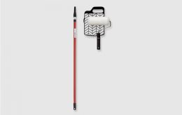Farbroller mit Abstreifgitter