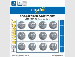 Knopfzellen Lithium 3 Größen