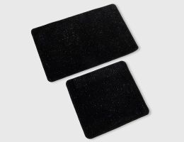 Badgarnitur Metalise schwarz