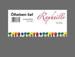 Malfarben Öl 12 Farben