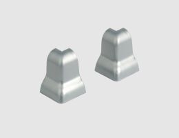 Außenecken in silber