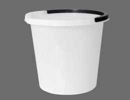 Eimer mit Ausguss 10L weiß