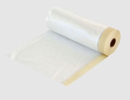 Abdeckfolie mit Klebeband