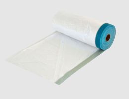 Abdeckfolie mit Klebeband