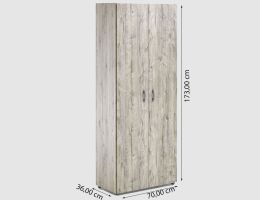 Drehtürenschrank