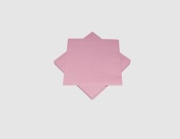 Servietten uni rosa