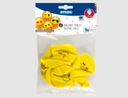 Luftballons Smiley 6 St.