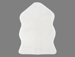 Kunstschaffell Lambskin weiß