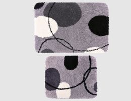 Badgarnitur Bubbles II grau