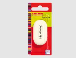 Herlitz Radierer Speckgummi oval