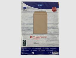 Versandtaschen B4 braun