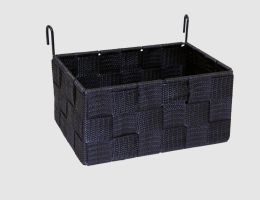 Aufhängekorb mit Haken anthrazit