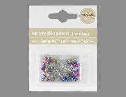 Bunte Stecknadeln
