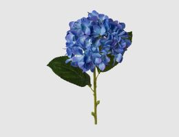 Kunstblume Hortensie blau