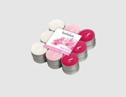 Duft-Teelichter Flatpack Pink Orchidee
