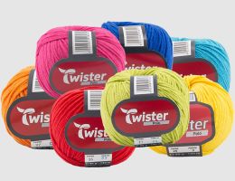 Strickgarn Twister Polo Uni