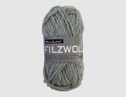 Strickgarn Filz grau