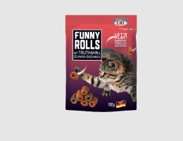 Perfecto Cat Funny Rolls Truthahn