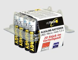 Batterie Micro AAA 20er