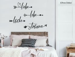 Wandtattoo Liebe Lachen