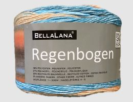 Strickgarn Regenbogen