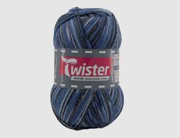 Sockenwolle Twister Garda Rauchgrau