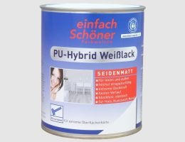 Weißlack seidenmatt
