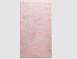 Kunstfellteppich Softy Rosé