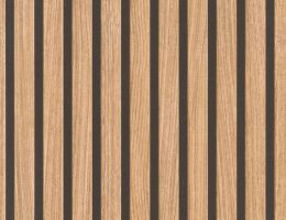 Papiertapete Holz Beige
