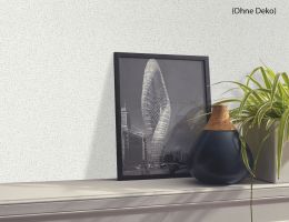 Vliestapete Uni Weiß