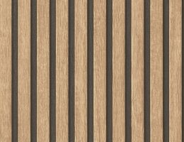 Vliestapete Holz Beige