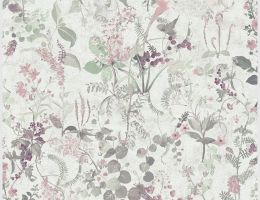 Vliestapete Blume Multi