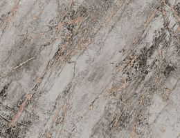 Vliestapete Marmor Grau Gold