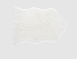 Kunstschaffell Lambskin Weiß