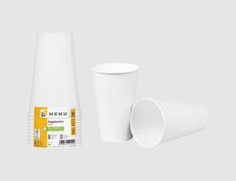 Getränkebecher Weiß 0,4l