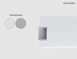 Sockelleiste mit Kabelkanal