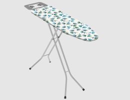 Bügeltisch Blumen Grün, Blau