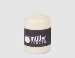 Stumpenkerze Vanille klein
