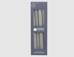 Spitzkerzen Schiefer 4er Pack