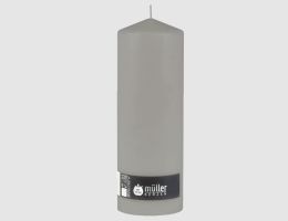 Windlichtkerze XXL Schiefer