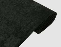 Cordstoff Uni Schwarz