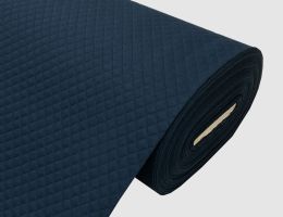 Steppstoff Uni Dunkelblau
