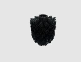 Toiletten-Ersatzbürstenkopf 2 Stück schwarz