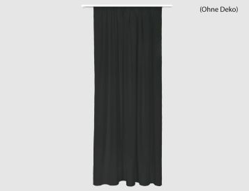 Schal mit Band Tore Schwarz I